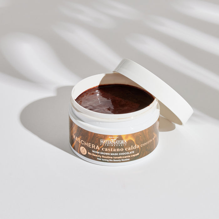 Mascarilla castaño cálido Café