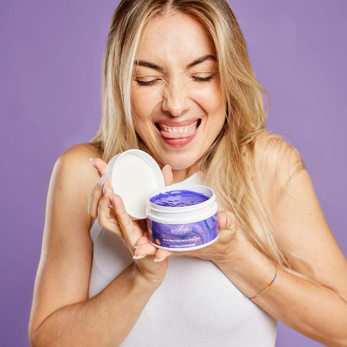 Mascarilla matizadora cabello Rubio Aceite de Camelia