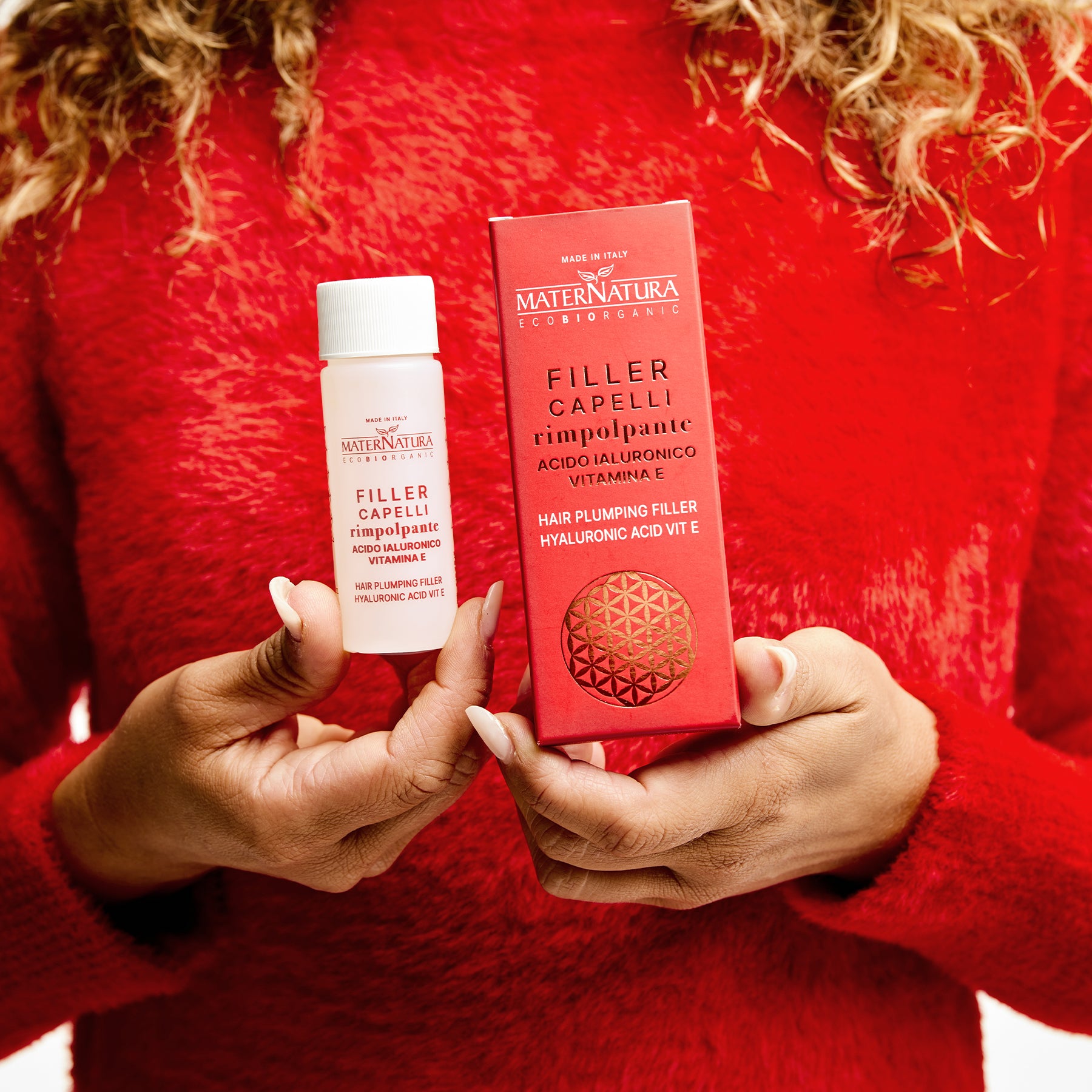 Rellenador capilar voluminizador con ácido hialurónico y vitamina E