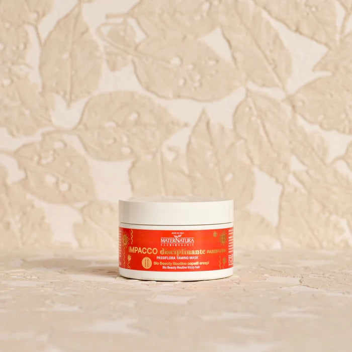 Mascarilla Pasiflora pelo enrespado