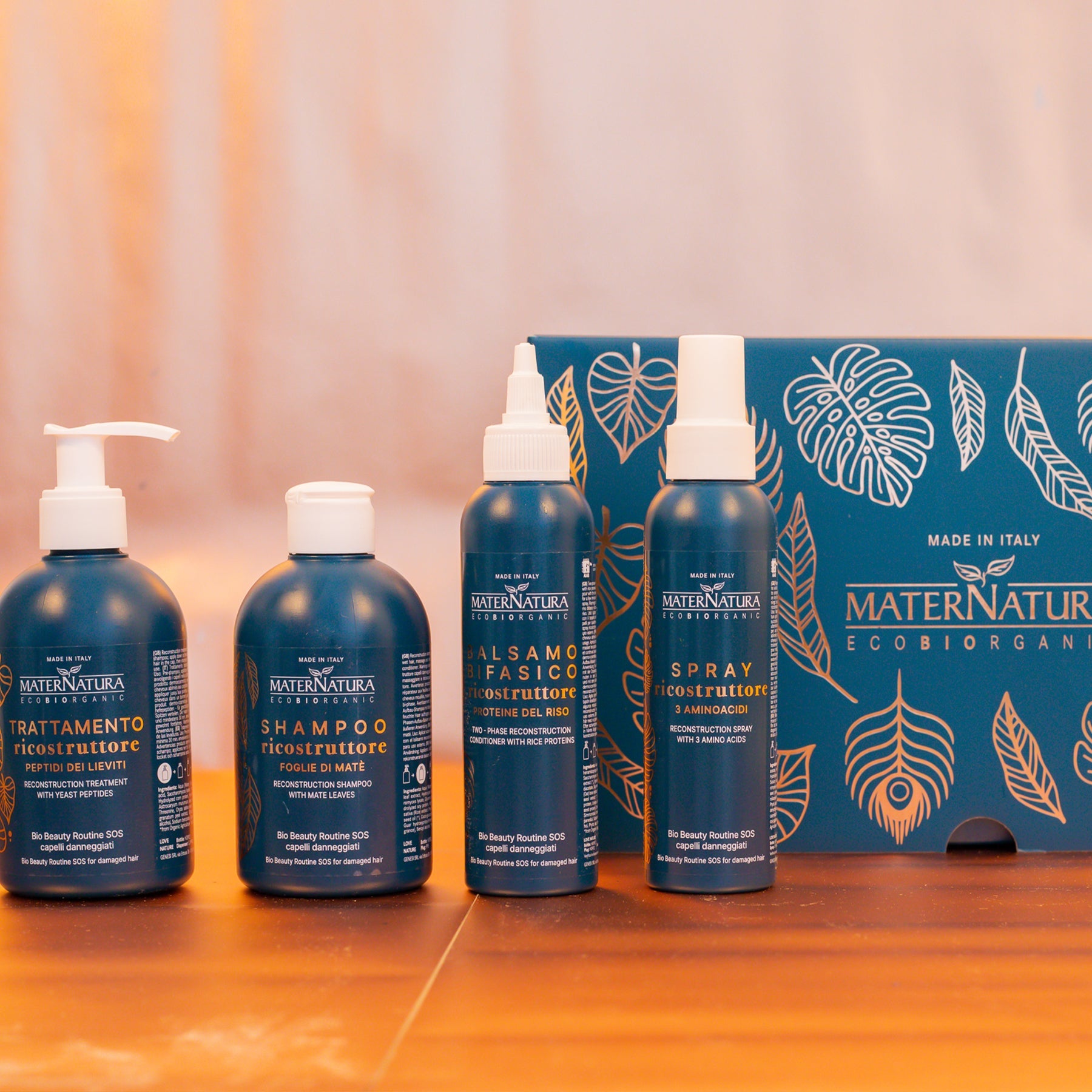 Champú Reconstructor con Hojas de Mate